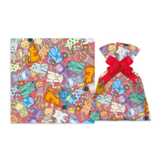 SACO DE PRESENTE PEROLA 43X59 CATS