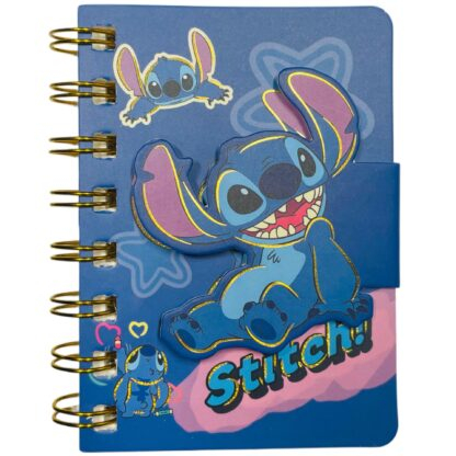BLOCO DE ANOTAÇÃO ESPIRAL STITCH - Imagem 4