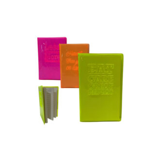 BLOCO DE NOTA CAPA NEON