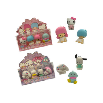 BORRACHA HELLO KITTY E POCHACCO
