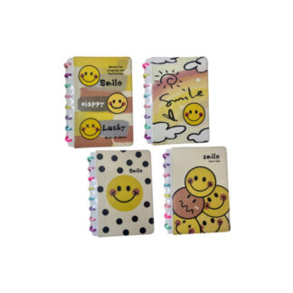 CADERNO ARGOLADO SMILE