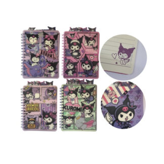 CADERNO COM DIVISORIAS KUROMI