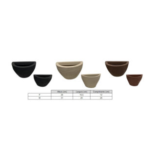 KIT VASO PAREDE (2 PEÇAS)