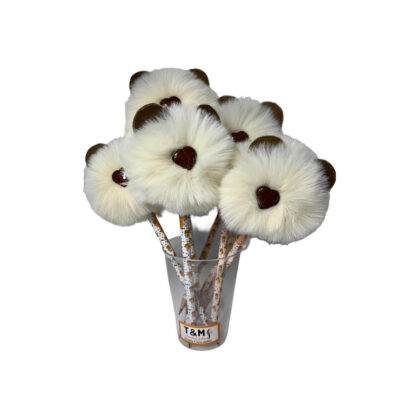 LÁPIS POMPOM URSINHO BEGE