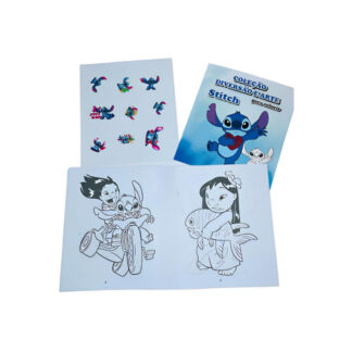 LIVRO DE COLORIR STITCH C/ ADESIVO