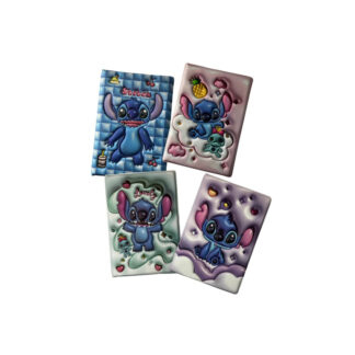 NOTEBOOK ACOLCHOADO STITCH