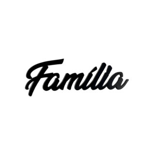PLACA FAMÍLIA