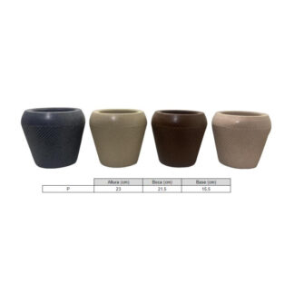 VASO CONE FRISADO