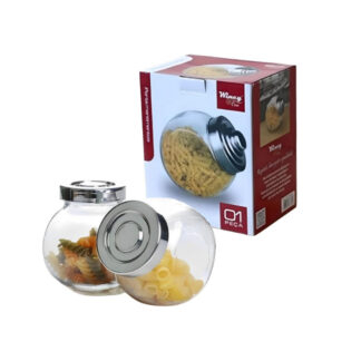 PORTA MANTIMENTO VIDRO  (MACARRÃO)