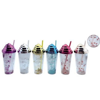 COPO COM CANUDO BLING 450ML