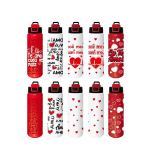 GARRAFA ALUMINIO LOVE 600ML