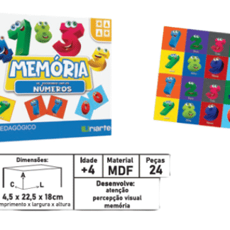 JOGO DA MEMÓRIA NÚMEROS
