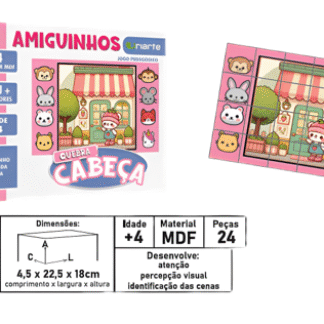 QUEBRA CABEÇA AMIGUINHOS