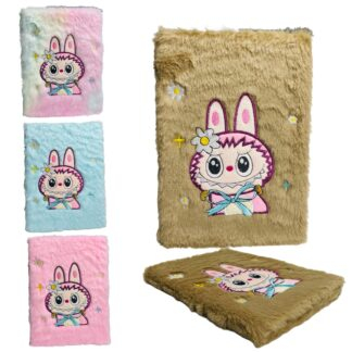 CADERNO PELÚCIA LABUBU