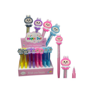 CANETA LANTEJOULA LABUBU 2D
