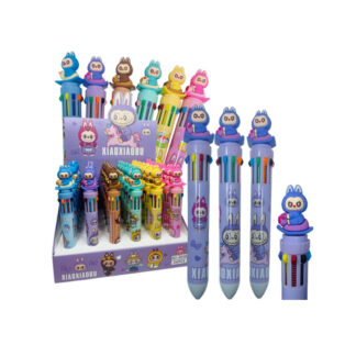 CANETA LABUBU 10 CORES
