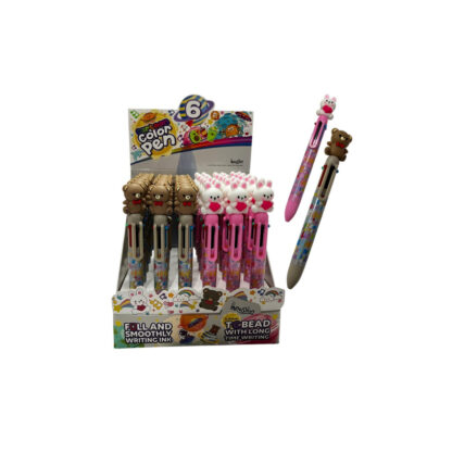 CANETA URSINHO 6 CORES