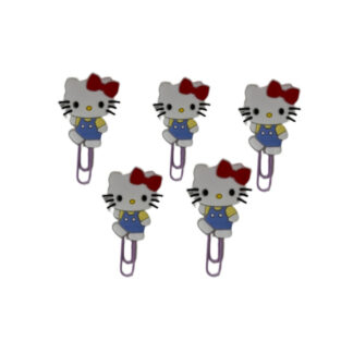 CLIPS DECORADO HELLO KITTY