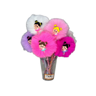 LÁPIS POMPOM BAILARINA