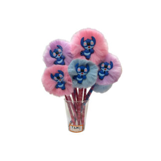 LÁPIS POMPOM STITCH APAIXONADO