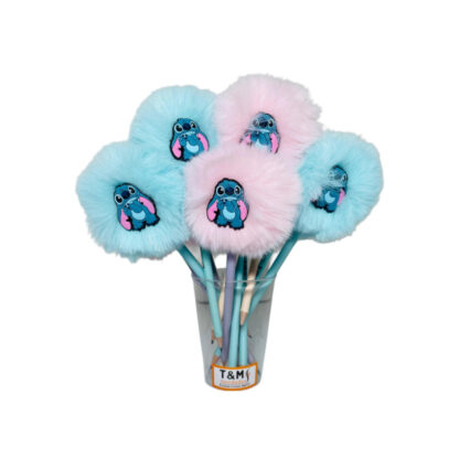LÁPIS POMPOM STITCH CUTE