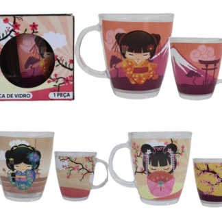 CANECA DE VIDRO