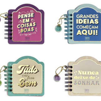 CADERNO PAUTADO - 60 FOLHAS