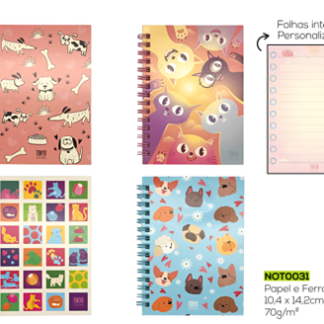 CADERNO PAUTADO - 55 FOLHAS